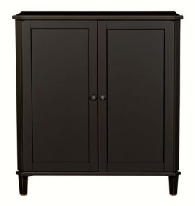 Luksusowy Barek Henshaw Laura Ashley Czarny 99x54x108cm