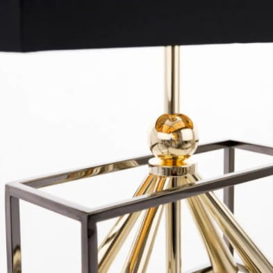Lampa Stołowa Stellare Złoto, Czarny 41x22x64cm 3
