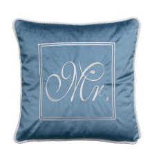 Poduszka Haftowana Dekoracyjna Dla Niego - Różne Kolory Tkanin