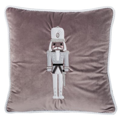 Poduszka Haftowana Dekoracyjna Dziadek do Orzechów - Różne Kolory Tkanin