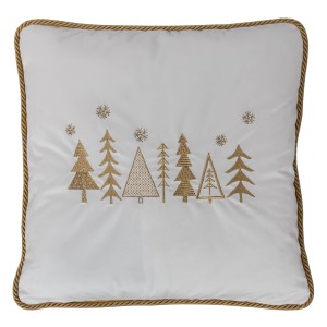 Poduszka Haftowana Dekoracyjna Christmas Trees - Różne Kolory Tkanin