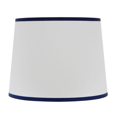 Abażur Chic Biało-Granatowy 20x15x13cm