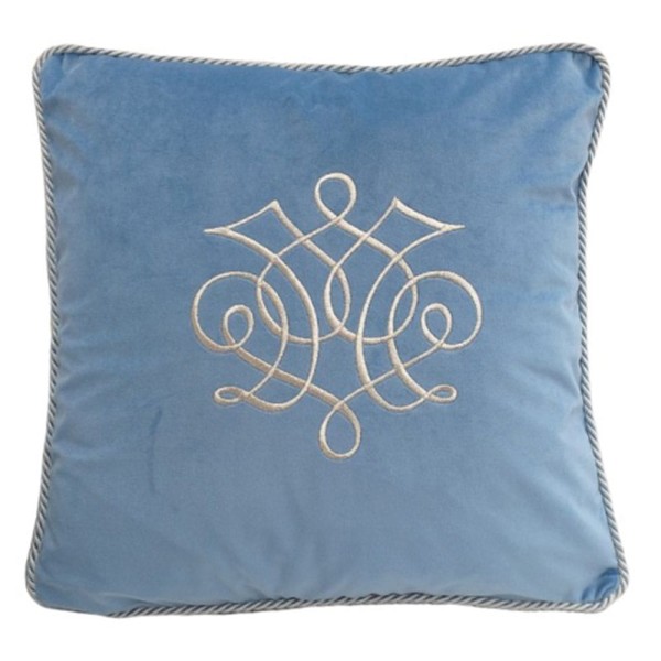 Poduszka Haftowana Dekoracyjna Velvet Ornament - Różne Kolory Tkanin