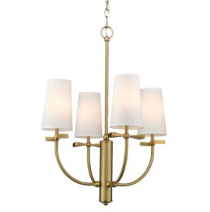 Stylowa Lampa Sufitowa, Wisząca Bow Mosiądz 53x53x71cm