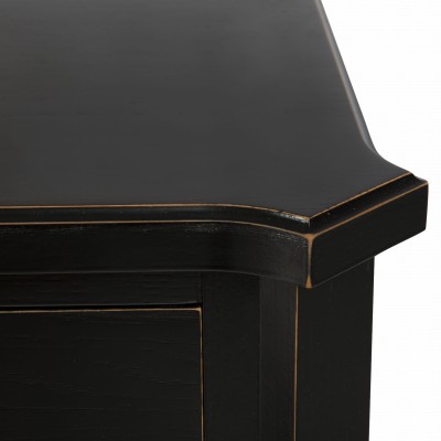 Stolik Kawowy Drewniany Henshaw Laura Ashley Czarny 100x70x45,5cm 11