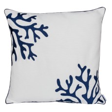 Poduszka Haftowana Koralowiec - Różne Kolory Tkanin