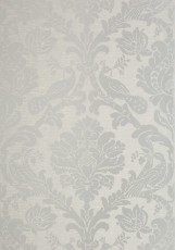 Tapeta Thibaut Passaro Damask Srebrny, Szary