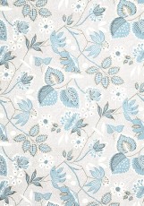 Tapeta Thibaut Anna French Indienne Hazel Jasny Błękit