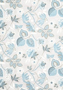 Tapeta Thibaut Anna French Indienne Hazel Jasny Błękit