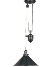 Lampa Sufitowa, Wisząca Provence Up&Down Stary Brąz 37x37x23cm