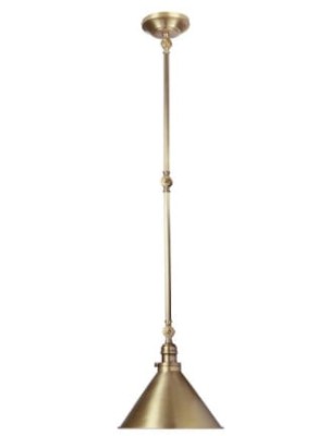 Lampa Sufitowa, Wisząca Provence S Mosiądz 30x30x18cm 2