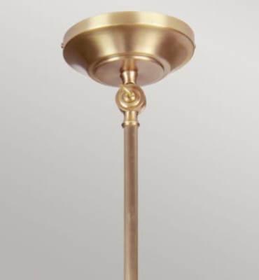 Lampa Sufitowa, Wisząca Provence S Mosiądz 30x30x18cm 3