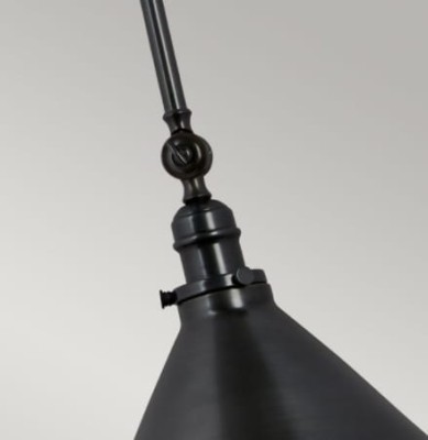 Lampa Sufitowa, Wisząca Provence S Brąz 30x30x18cm 4