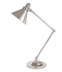 Lampa Stołowa Provence Nikiel 28x22x66cm