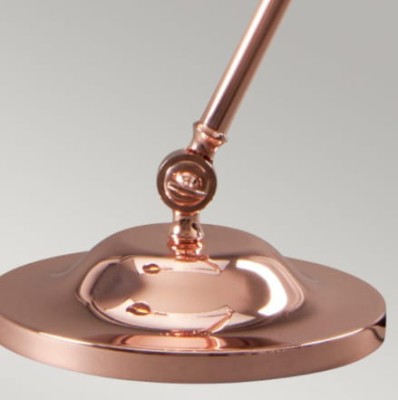 Lampa Stołowa Provence Miedź 28x22x66cm 5