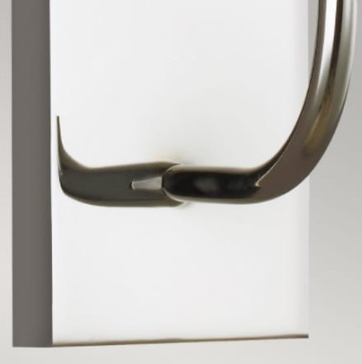 Kinkiet Brioni I Nikiel 10x36cm 6