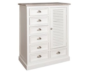 Komoda  Bristol White 85x47x109cm