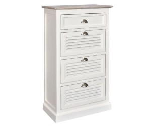 Komoda  Bristol White  67x36x115cm