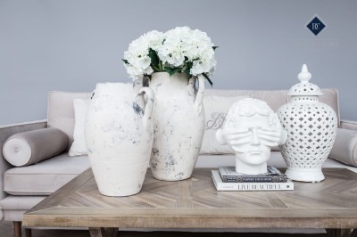 Stolik Kawowy Avola Dąb Bielony 127x71x47cm 10