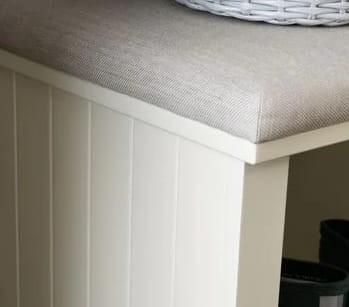 Szafka Drewniana na Buty Dorset Laura Ashley Biała 120x46x55cm 6