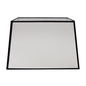 Abażur Chanel  Biało-Czarny 35x25x19cm
