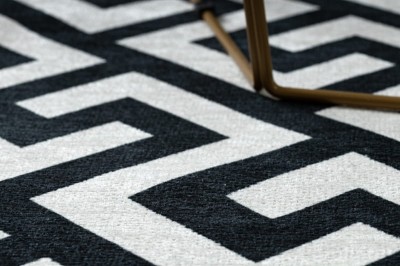 Dywan Anticca Czarno Biały - Różne Rozmiary 5