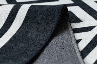 Dywan Anticca Czarno Biały - Różne Rozmiary 7