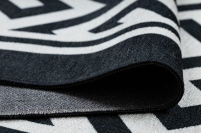 Dywan Anticca Czarno Biały - Różne Rozmiary 8