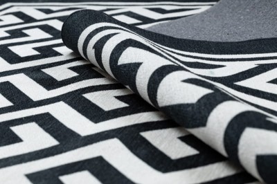 Dywan Anticca Czarno Biały - Różne Rozmiary 10