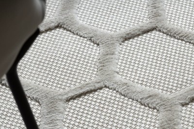 Dywan Santi Sznurkowy Plaster Miodu Beżowy - Różne Rozmiary 8