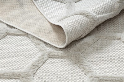 Dywan Santi Sznurkowy Plaster Miodu Beżowy - Różne Rozmiary 15