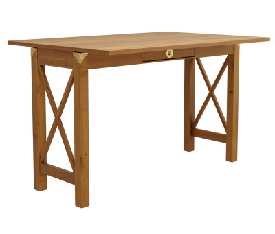 Konsola  Drewniana Balmoral Laura Ashley Miodowy 120x40-80x77cm 4