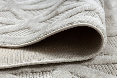 Dywan Santi Sznurkowy Geometryczny Beżowy - Różne Rozmiary 12