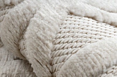 Dywan Santi Sznurkowy Geometryczny Beżowy - Różne Rozmiary 7