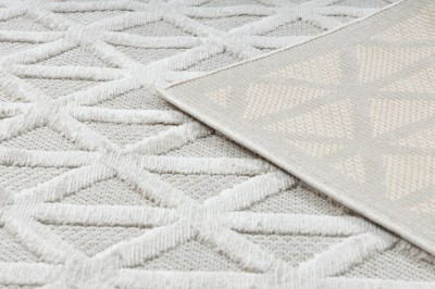 Dywan Santi Sznurkowy Geometryczny Beżowy - Różne Rozmiary 5