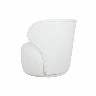 Designerski Fotel Tapicerowany Reel - Różne Kolory Tkanin 6