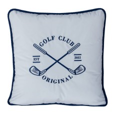 Poduszka Haftowana Dekoracyjna Golf - Różne Kolory Tkanin