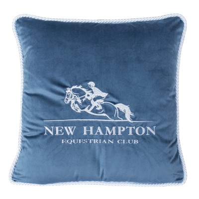 Poduszka Haftowana Dekoracyjna New Hamptons - Różne Kolory Tkanin 2