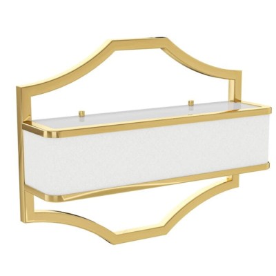 Kinkiet Gerdo Parette, Złoty Połysk, 40x32cm