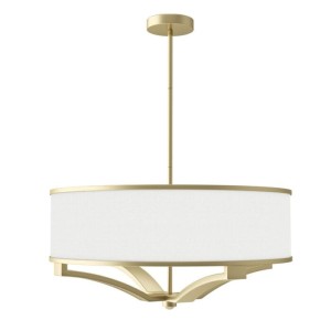 Lampa Sufitowa, Wisząca Gerdo Satyna Złota Śr. 60cm