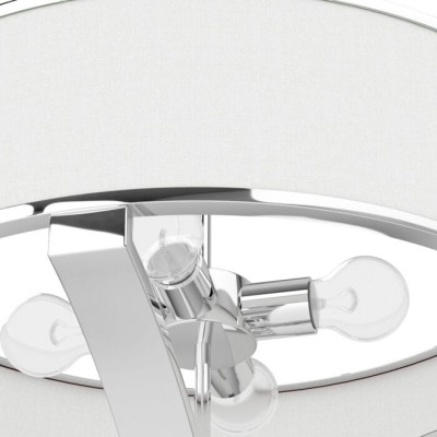 Lampa Sufitowa, Wisząca Gerdo, Chrom, 60x60x30cm 3