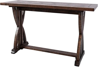 Dębowa Konsola Avola 132x46x76cm 4