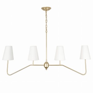 Lampa Sufitowa w Stylu Modern Classic Slim Złota Szer. 115cm