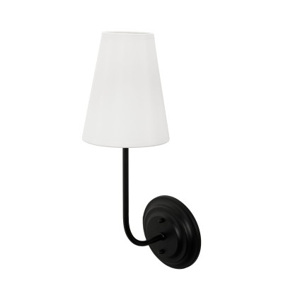 Kinkiet  w Stylu Modern Farmhouse Slim Czarny Wys. 41cm 3