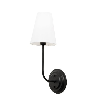 Kinkiet  w Stylu Modern Farmhouse Slim Czarny Wys. 41cm 2