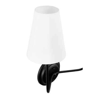 Kinkiet  w Stylu Modern Farmhouse Slim Podwójny Czarny Wys. 41cm 7