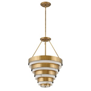 Lampa Sufitowa Parma M, Żyrandol Złota 67,4x45,5x150,2cm