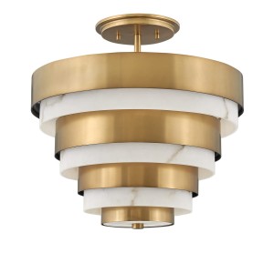 Lampa Sufitowa Parma S, Plafon Złota 39,6x37,3cm