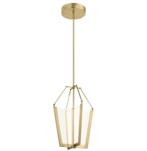 Lampa Sufitowa Caltanis M, Złota 50,4x35,3x181,6cm
