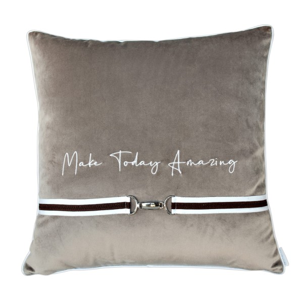 Poduszka z Haftem Make Today Amazing - dowolny kolor